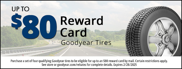 Goodyear Tires Reward Card